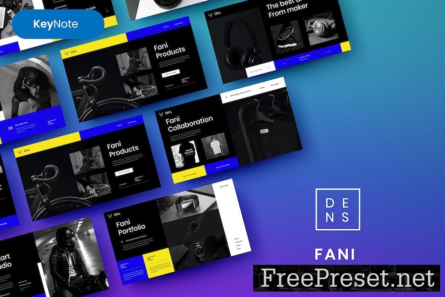 Fani – Business Keynote Template QGZCN57