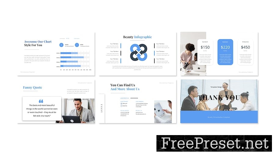 Fanny - Business Presentation Keynote Template