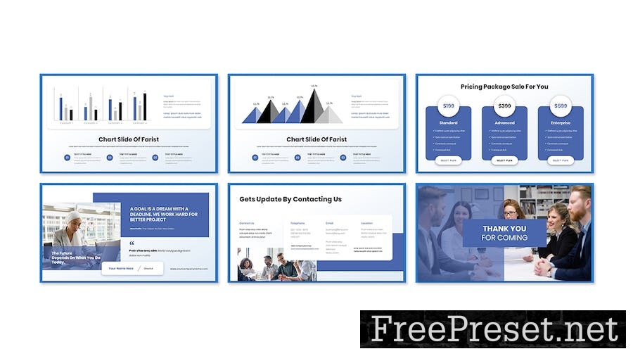 Farist Business Presentation Google Slide Template V9PUZXN