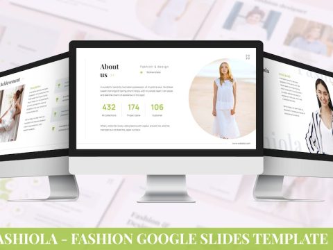 Fashiola - Fashion Google Slides Template A5GDZF4