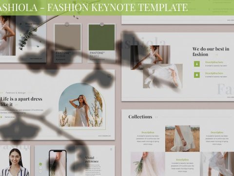 Fashiola - Fashion Keynote Template FLDAM3C