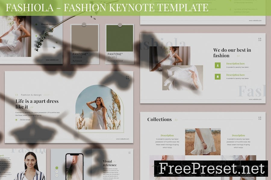 Fashiola - Fashion Keynote Template FLDAM3C