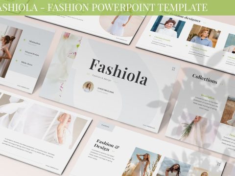 Fashiola - Fashion Powerpoint Template YAX9C6Y