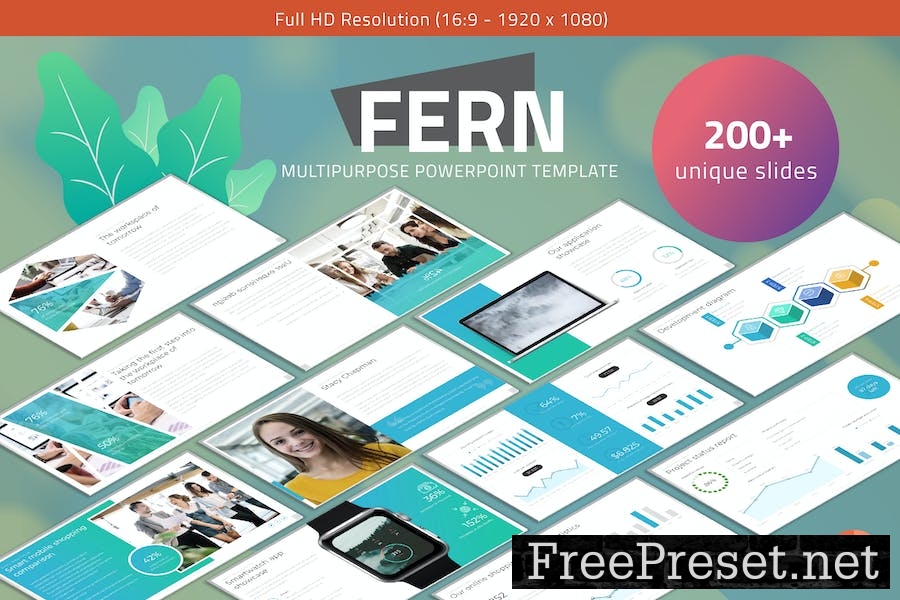 Fern - Multipurpose PowerPoint Template