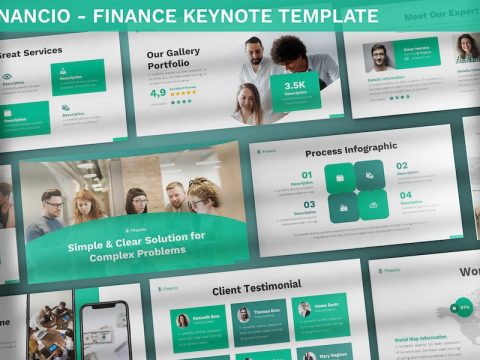 Financio - Finance Keynote Template