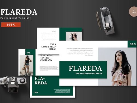 Flareda - Powerpoint Template