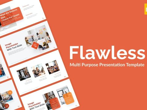 Flawless Orange Multipurpose Google Slide Template 2JHPGHX