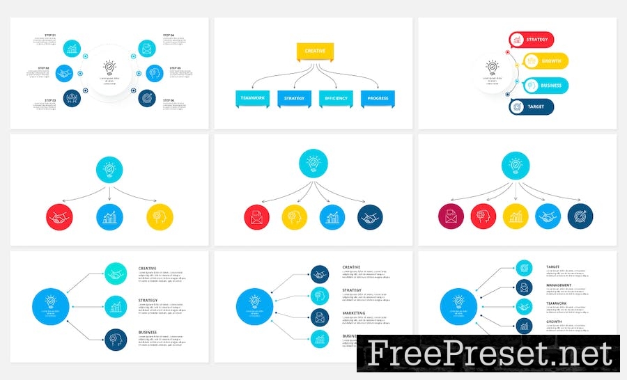 Flowcharts Keynote Presentation Templates TJKWTXN