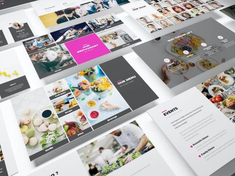 Foodie Duddie Google Slides Template FJVZGV