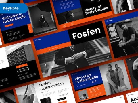 Fosfen – Business Keynote Template