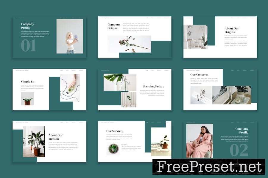 Franesa - Powerpoint Template 7WZEPPC