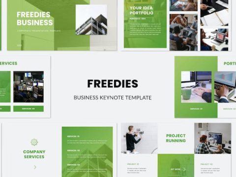 Freedies Business Keynote Template N74XKMB