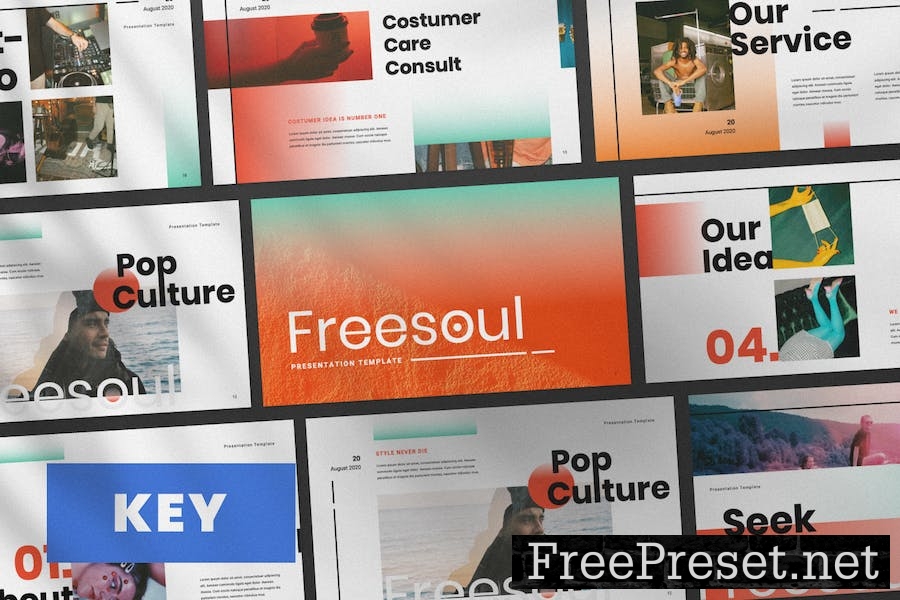 Freesoul Keynote Presentation Template 5KY3W6G