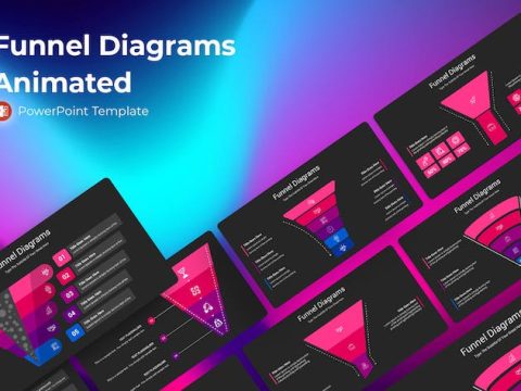 Funnel Diagrams Animated Powerpoint Presentation