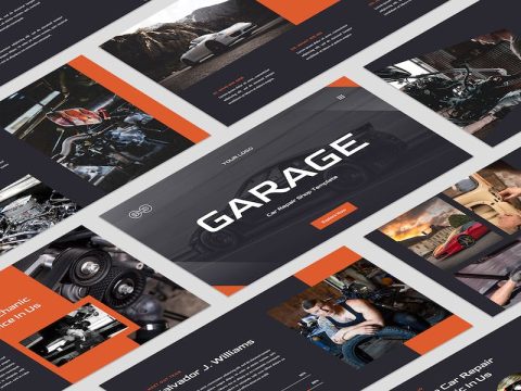 Garage - Car Repair Shop Keynote Template