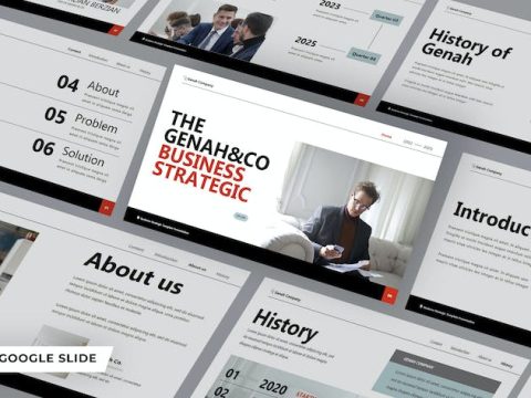 GENAH - Digital Business GSL Presentation Template