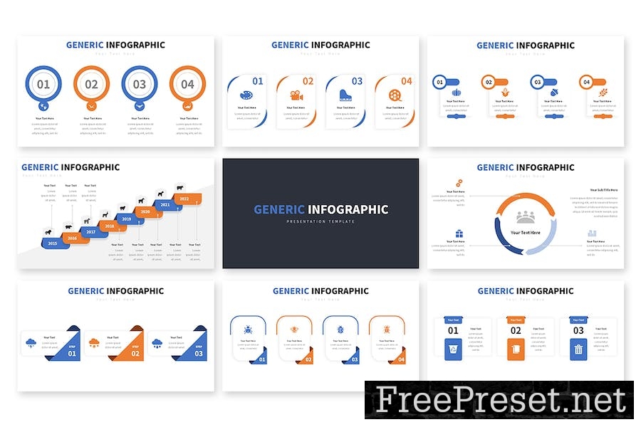 Generic Infographic - Google Slides Template EK38CAS