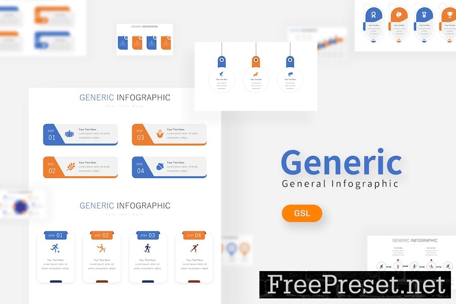 Generic Infographic - Google Slides Template EK38CAS