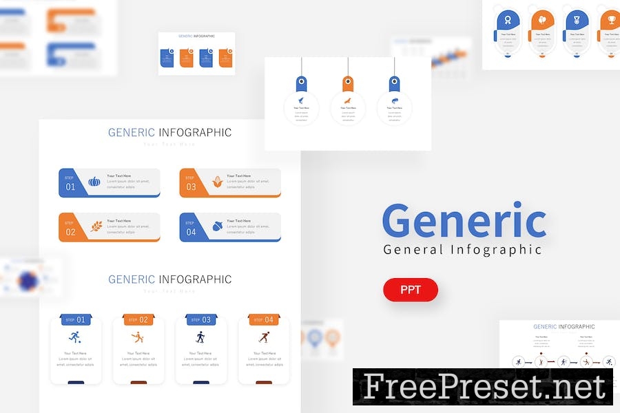 Generic Infographic - Powerpoint Template VRKTGDS