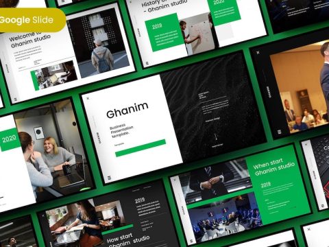 Ghanim - Business Google Slide Template 8QKZXNU