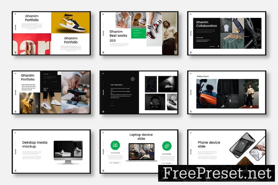 Ghanim – Business Keynote Template PYB9L4Z