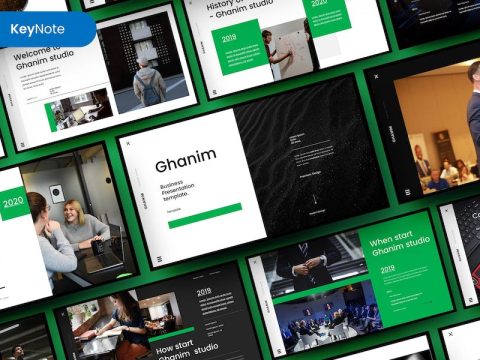 Ghanim – Business Keynote Template PYB9L4Z