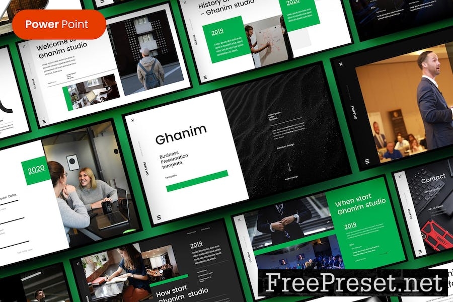 Ghanim – Business PowerPoint Template