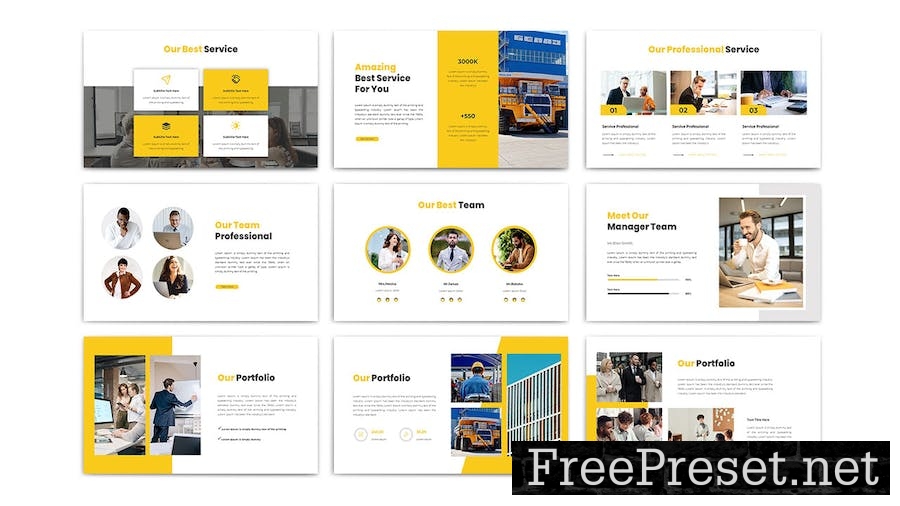 GOLDEN Business Keynote Template