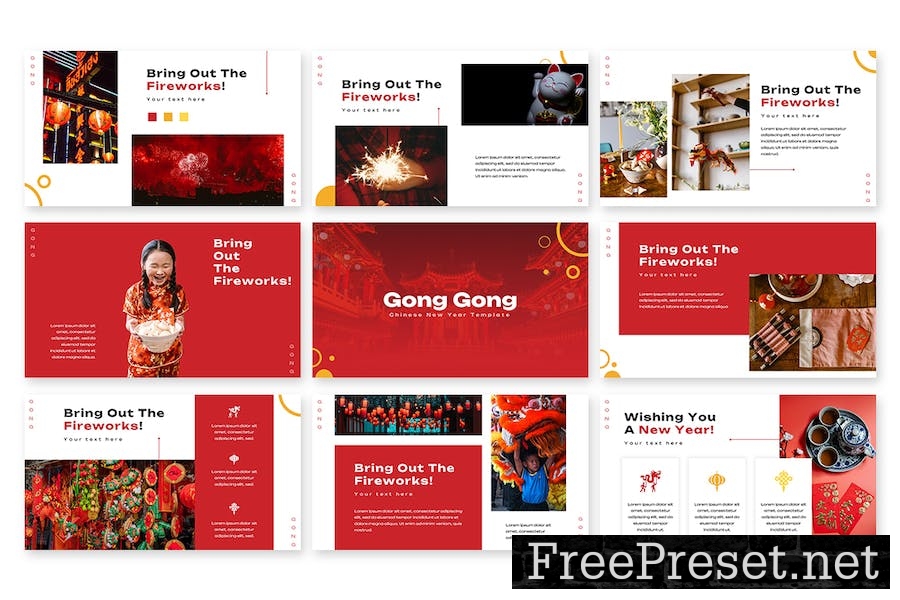 Gong Gong - Google Slides Template HB4NH83