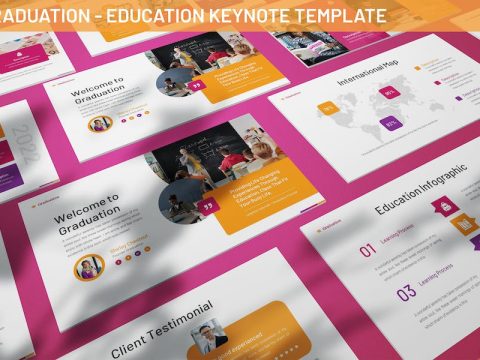 Graduation - Education Keynote Template 3 YNMXYAX