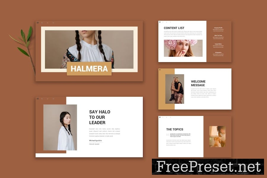 Halmera - Powerpoint Template LAPAHGX