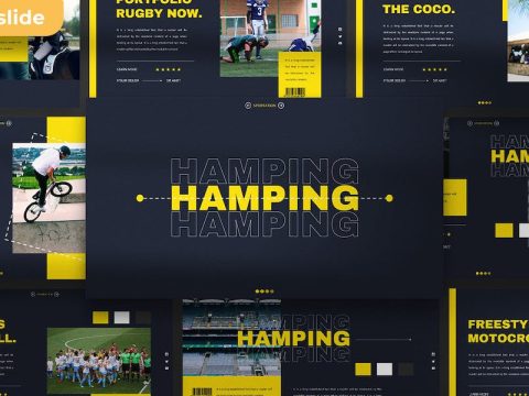 Hamping - Sport Google Slide Presentation Template