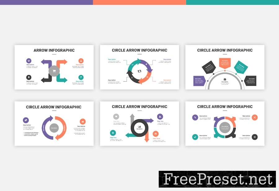 Hana - Arrow Infographic PowerPoint Template AFYNSHD