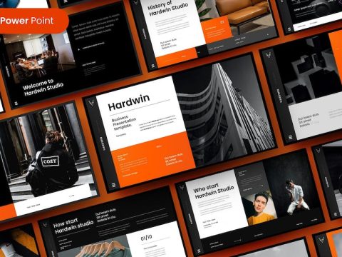 Hardwin – Business PowerPoint Template NAG6F5H