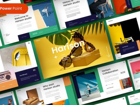 Harison – Business PowerPoint Template QK3CXD3