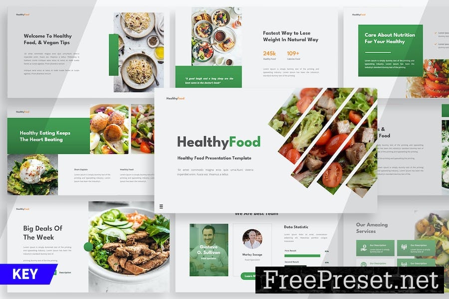 Healthy Food - Keynote Template