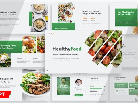 Healthy Food - Powerpoint Template XGKFF39