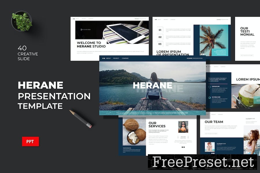 Herane - Powerpoint Template