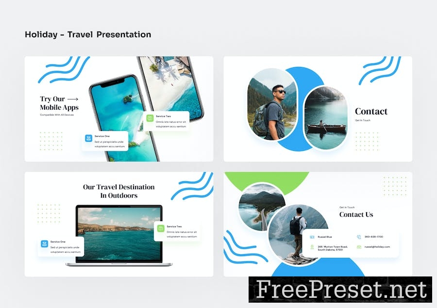 Holiday - Travel PowerPoint Presentation PSTGL6Q