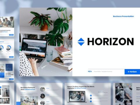 Horizon - Business Presentation Google Slide Templ