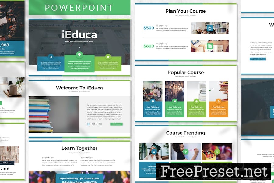 iEduca - Education Powerpoint Template YFUUD9C