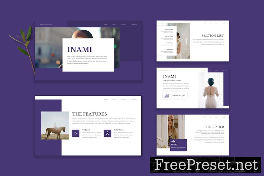 Inami - Powerpoint Template TJNE2WL