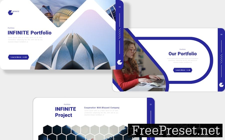 Infinite - Company Profile Google Slides Template VRZUSCQ