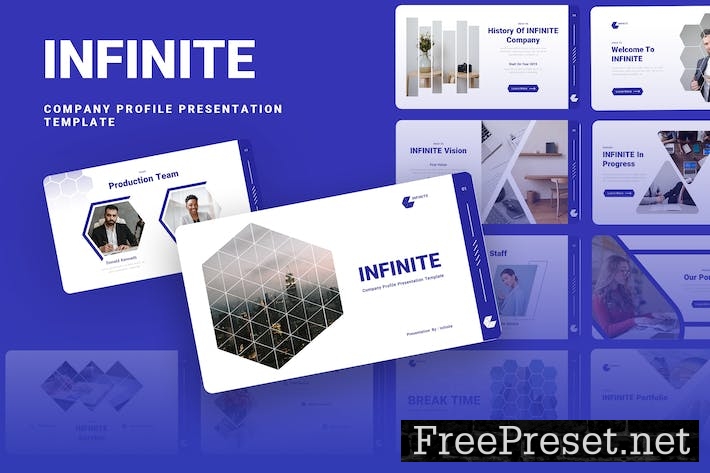 Infinite - Company Profile Google Slides Template VRZUSCQ