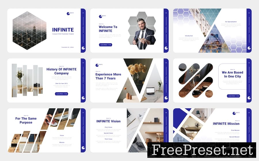 Infinite - Company Profile Keynote Template