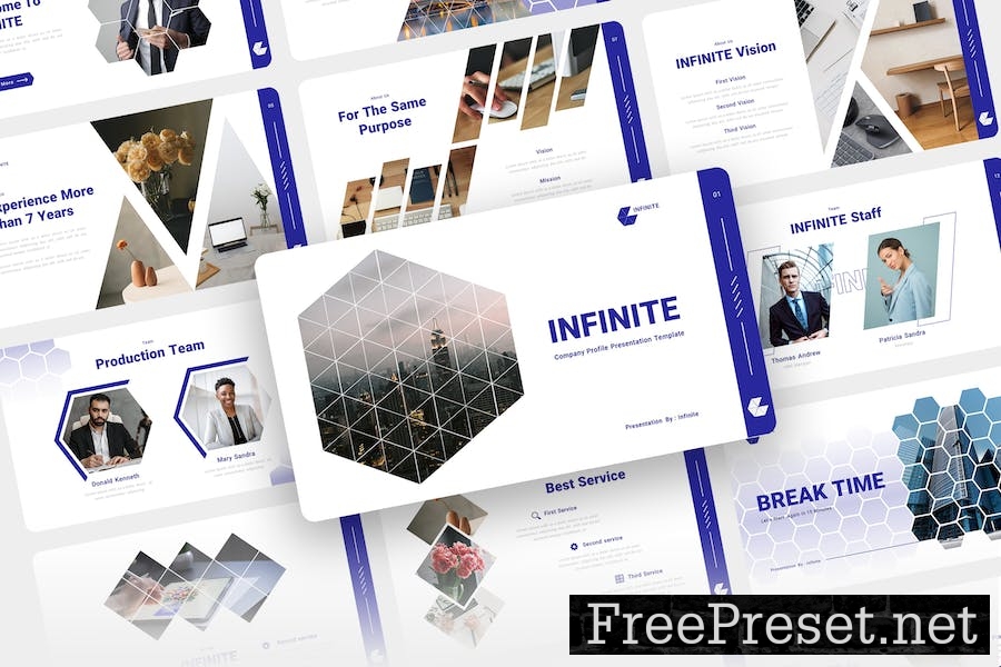 Infinite - Company Profile Keynote Template