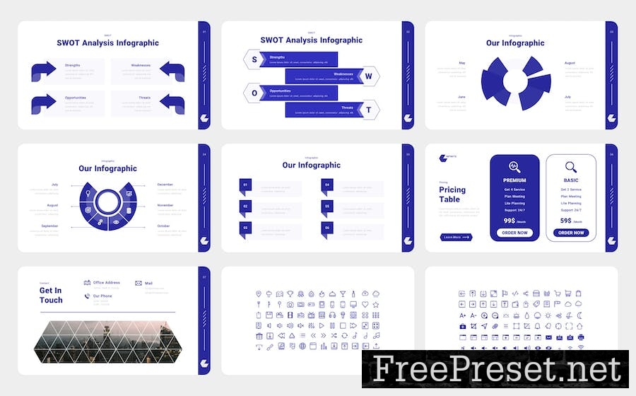 Infinite - Company Profile PowerPoint Template NULCLCB