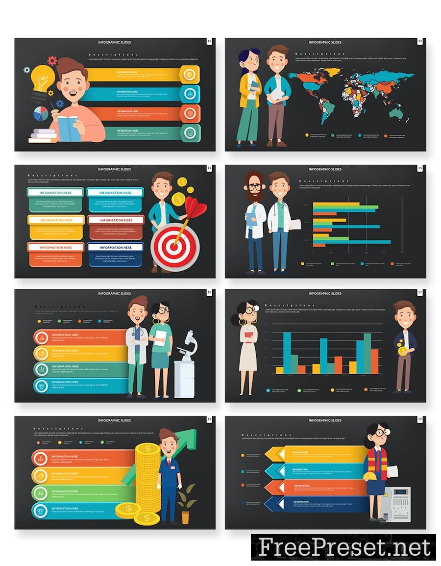 Infographic Keynote Presentation Templates