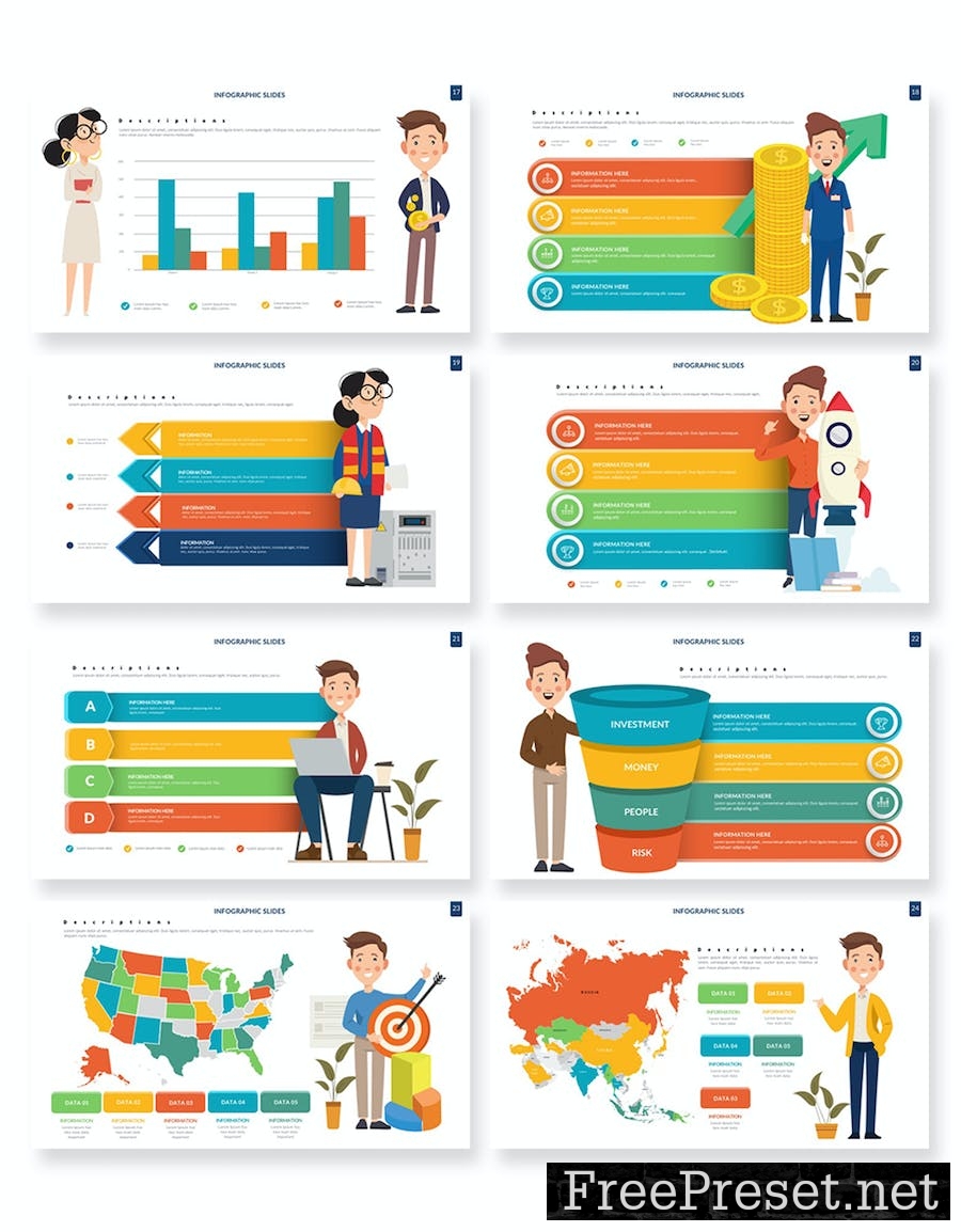 Infographic Keynote Presentation Templates