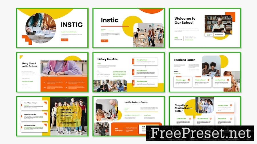 Instic - Education Presentation Keynote Template N2Z9Q8G